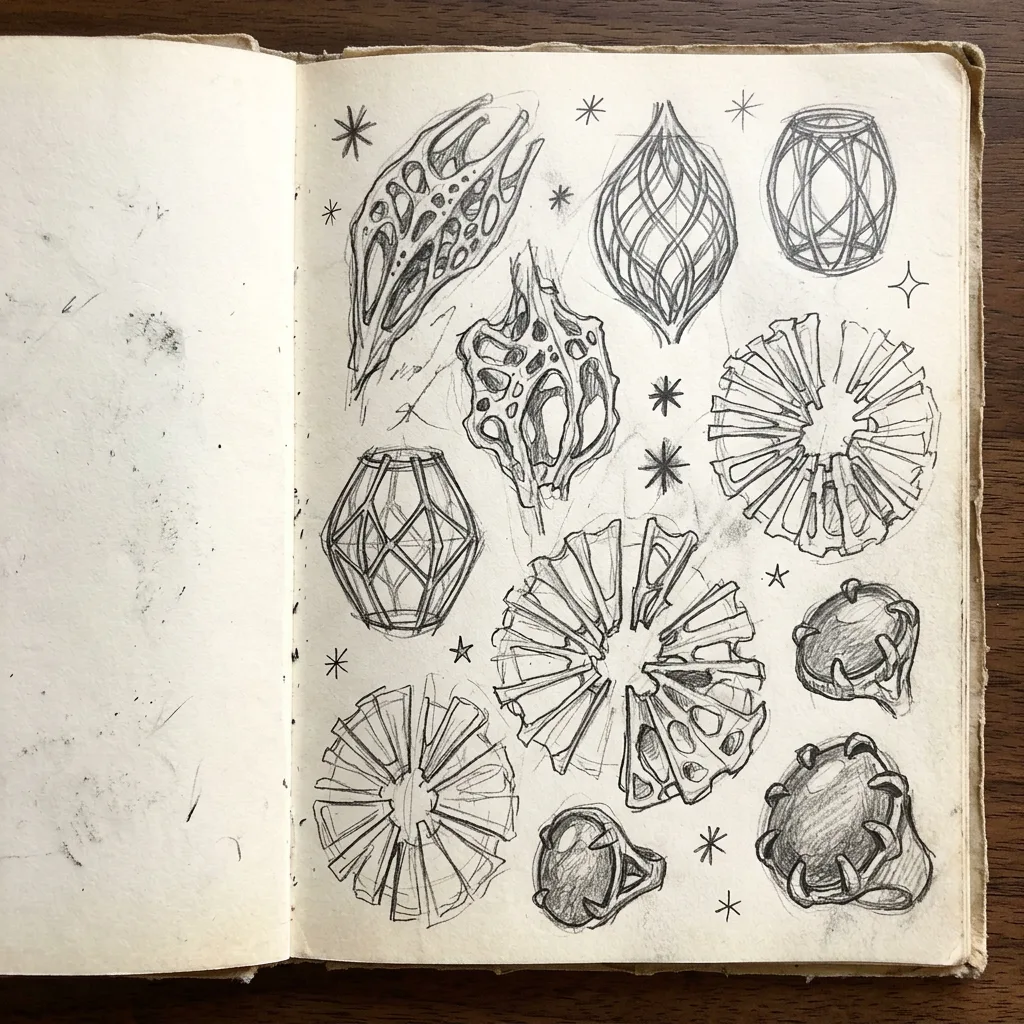 Vestige early drawings